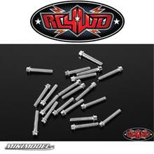 RC4WD Miniature Scale Hex Bolts (M2 x 10mm) (Silver)