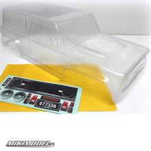 Crawler Body Bronco Style clear unpainted (313mm)