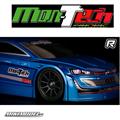 1/10 GTI VISION Mini M-CHASSIS 160 mm CLEAR BODY