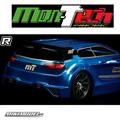 1/10 GTI VISION Mini M-CHASSIS 160 mm CLEAR BODY