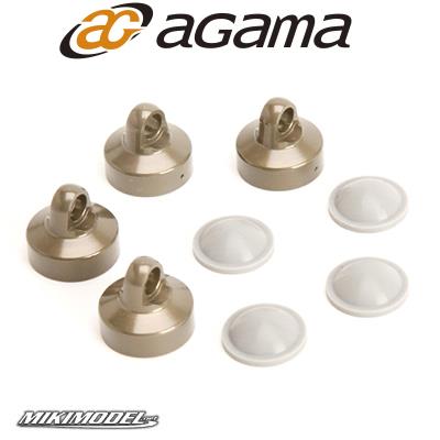 4289 High Rebound Shock Cap Set & Diaphragms (4) (A319)
