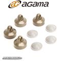 4289 High Rebound Shock Cap Set & Diaphragms (4) (A319)