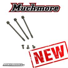 FLETA Zx V2 Case & Timing cap Aluminum Screws Gun Metal 6pcs 