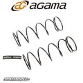 Front shock spring Black/Pink Hard (2) 2019