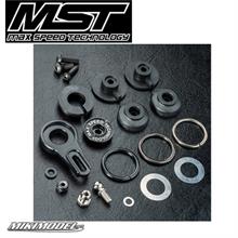 Alum. 8-adjusting servo saver (black)