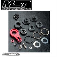 Alum. 8-adjusting servo saver (red)