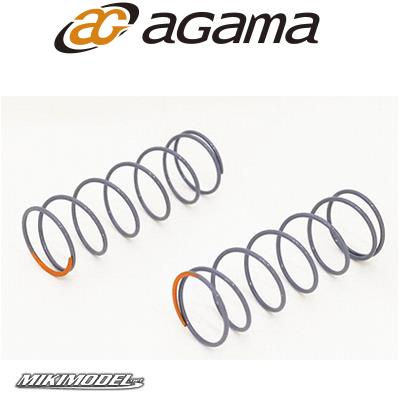 Front shock spring Grey/Orange Medium (2) 2019 (A319)