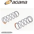 Front shock spring Grey/Orange Medium (2) 2019 (A319)