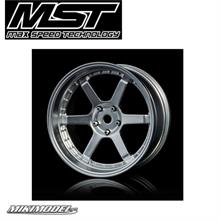 4 cerchi a 6 razze ARGENTO offset modificabile