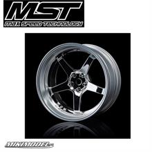 4 cerchi a 5 razze CROMO ARGENTO offset modificabile