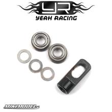 Belt Tensioner Black w/ Bearing Set For RC Touring Car