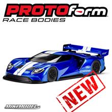 Protoform Ford GT Clear Body for 200mm Pan Car