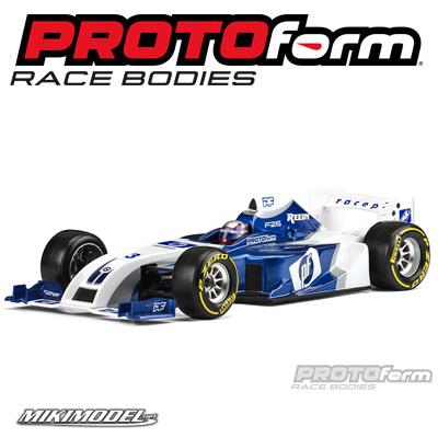 F26 Clear Body for 1:10 Formula 1