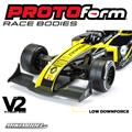 PF V2 F1 Front Wing (Black) for 1:10 Formula 1