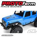 Jeep Wrangler Unlimited Rubicon Clear Body for TRX-4