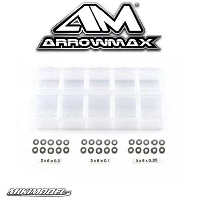 Shims Set For 3 x 6 With Plastic Case