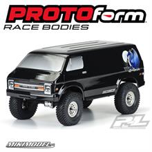 ’70s Rock Van Tough-Color (Black) Body for 12.3 (313mm) Wheelba