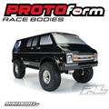 ’70s Rock Van Tough-Color (Black) Body for 12.3 (313mm) Wheelba