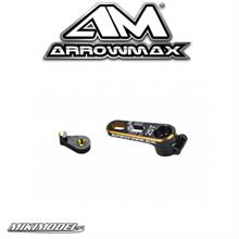 New AM Alu Servo Horns 25T Black Golden