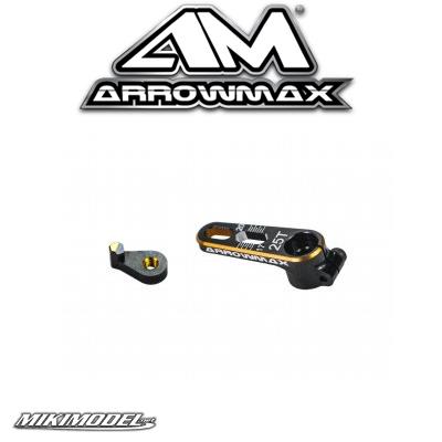 New AM Alu Servo Horns 25T Black Golden