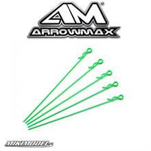 Extra Long Body Clip 1/10 - Fluorescent Green (5)