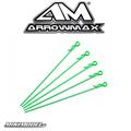 Extra Long Body Clip 1/10 - Fluorescent Green (5)