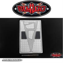 Steel Front Side Hood Diamond Plates for RC4WD Gelande II 2015 L
