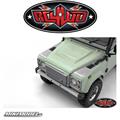 Steel Front Side Hood Diamond Plates for RC4WD Gelande II 2015 L