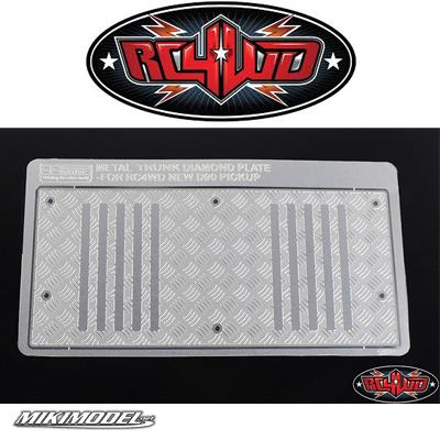 Steel Diamond Tailgate Plate for RC4WD Gelande II 2015 Land Rove