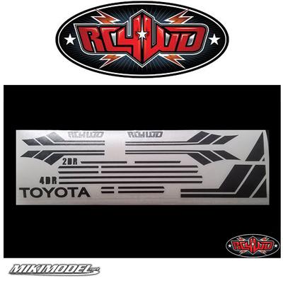 RC4WD Clean Stripes for Mojave II 2/4 Door Decal Sheet (Black)