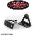 Barra CORTA bumper 14 luci IN LEGA NERA a LEDS