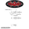 M3 Plastic Bent Rod Ends (20)