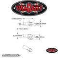 M3 Offset Short Plastic Rod End (20x)