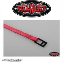 Strops (4 pezzi) ROSSE con fibbia in METALLO scala 1/10