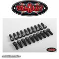 M3 Medium Straight Plastic Rod Ends w/ Axial Width Balls (20x)