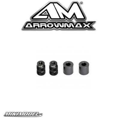 Alu 1/10 Formula Set-Up Wheel Axle Adapter