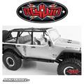 RC4WD Rock Hard 4x4 Rocker Sliders Powder Coated Black w/Side Tu