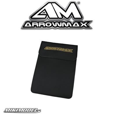 Bag For Graphite Set-Up Board (1/12 & 1/10 Cars) Black Golden