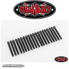 RC4WD Miniature Scale Hex Bolts (M2 x 16mm) (Black)