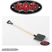 Scale Garage Series 1/10 Wooden Handle Boulder Flat Shovel w/D-G