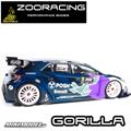 ZR-0008-07 ZooRacing Gorilla 1:10 190mm FWD Body 0.7mm REGULAR