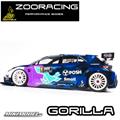 ZR-0008-07 ZooRacing Gorilla 1:10 190mm FWD Body 0.7mm REGULAR