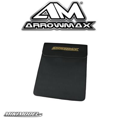 Bag For Graphite Set-Up Board (1/10 & 1/8 Cars) Black Golden