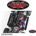 Barre sottoporta IN ALLUMINIO nere Rock Slider Traxxas TRX-4