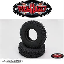 Coppia gomme 1.55 BAJA MTZ 87mm con inserti perfette x CC-01