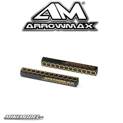 Chassis Droop Gauge Support Blocks 10mm For 1/10 Black Golden