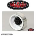 1.55 Landies Vintage Stamped Steel Beadlock Wheels (White)