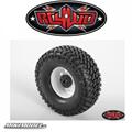 6 Lug Wagon 1.9 Steel Stamped Beadlock Wheels (White)