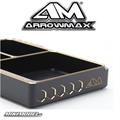 Multi Alu Case For Screws (120X80X18mm) Black Golden