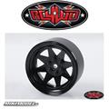 6 Lug Wagon 2.2 Steel Stamped Beadlock Wheels (Black)